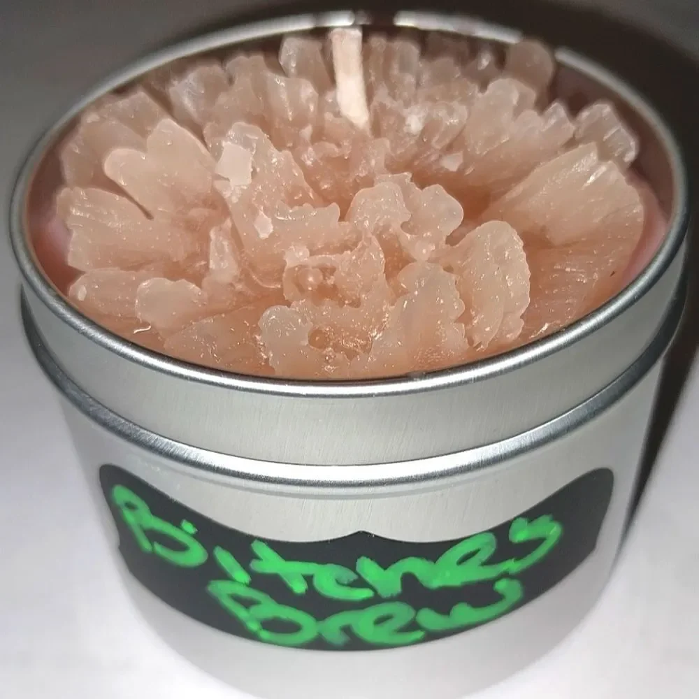 Hand crafted limited edition Bitches Brew candle